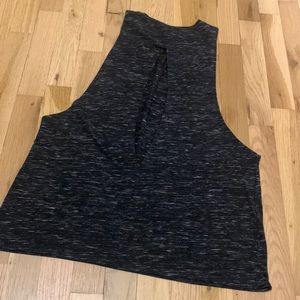Open back yoga tank